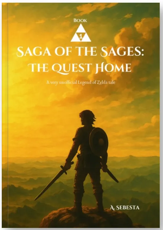 Cover of Saga of the Sages: The Quest Home by A. Sebesta